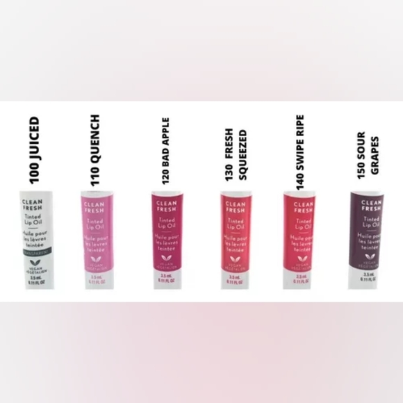 NWT COVERGIRL CLEAN FRESH TINTED LIP OIL N°100 JUICED! BUY 2 FOR $10! - Picture 9 of 12